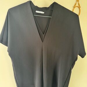 Black V-Neck Vince blouse